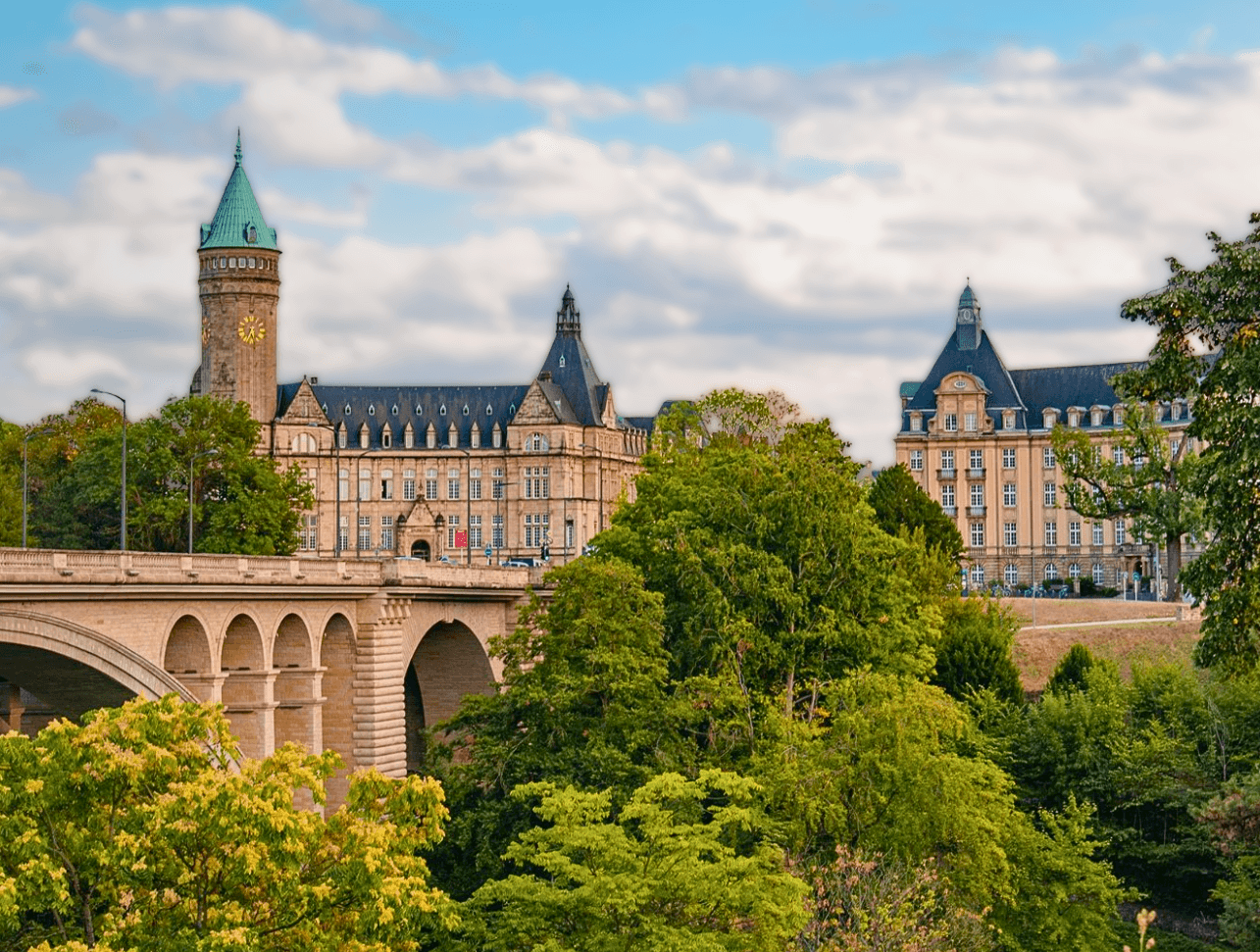 Luxembourg skyline